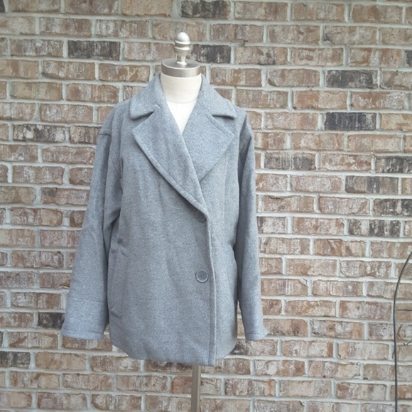 J. Jill Winter Coat Gray S - Picture 1 of 6